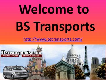 Airport Shuttle Service Paris France