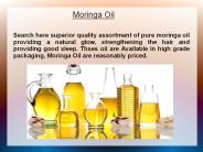 Moringa Oil
