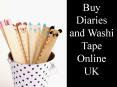 Buy Diaries and Washi Tape Online UK- PandaPen