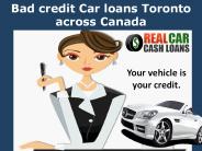 Bad credit Car Title loans Toronto across Canada