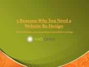 5 Reasons Why You Need a Website Re Design