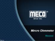 Micro Ohmmeter-mecoinst