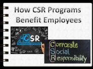 How CSR Programs Benefit Employees