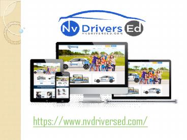 Nevada DMV Online Drivers Ed Course