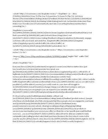 $22,300 BONUS NOW - ShopiRater Review