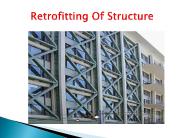 retrofitting of structure