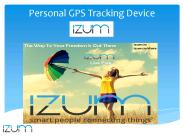 Personal GPS Tracking Device