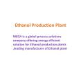 Ethanol Production Plant manufacturers PowerPoint PPT Presentation