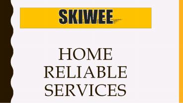 Home services in chennai