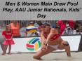 Men & Women Main Draw Pool Play, AAU Junior Nationals, Kids' Day PowerPoint PPT Presentation