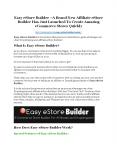 $22,300 BONUS NOW - Easy eStore Builder Review PowerPoint PPT Presentation