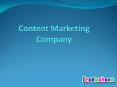 Content Marketing Company PowerPoint PPT Presentation