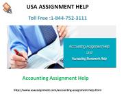 Execute Your Task with Online Accounting Assignment Help