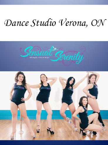 Dance Studio Verona, ON