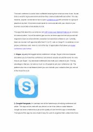 10 Platforms for Free Online Conference Call