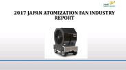 2017 japan atomization fan industry report