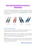 Best High Speed Ethernet Cable for Networking PowerPoint PPT Presentation