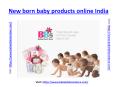 New born baby products online India