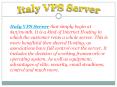 Italy vps server PowerPoint PPT Presentation
