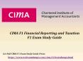 Get CIMA F1 Real Exam Dumps - CIMA F1 Dumps RealExamDumps PowerPoint PPT Presentation