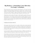 Big Business: A Surprising Career Direction For Image Consultants PowerPoint PPT Presentation