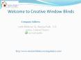 Window Treatment Ideas PowerPoint PPT Presentation