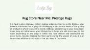 Rug Store Near Me