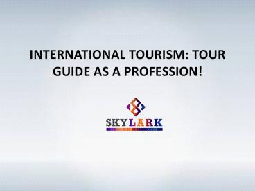 International Tourism