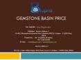 Gemstone Basin Price PowerPoint PPT Presentation