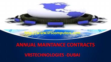 AMC  services company in dubai