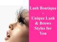 Lash Boutique Unique Lash & Brows Styles for You PowerPoint PPT Presentation