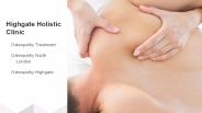 Osteopathy North London - HighgateHolisticClinic