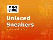 Unlaced Sneakers - www.suruclothing.com