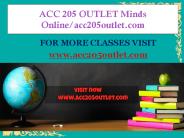 ACC 205 OUTLET Minds Online/acc205outlet.com