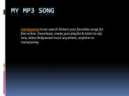 Mymp3song