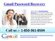 Willing for Gmail Password Recovery@1-850-361-8504