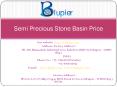 Semi Precious Stone Basin Price PowerPoint PPT Presentation