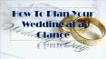 How To Plan Your Wedding at a Glance PowerPoint PPT Presentation