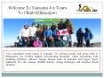 Tanzania Joy Tours PowerPoint PPT Presentation