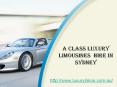 Limousine Hire Sydney PowerPoint PPT Presentation