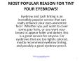 MOST POPULAR REASON FOR TINT YOUR EYEBROWS! PowerPoint PPT Presentation