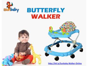 Sunbaby Exclusive Range of Baby Walkers in India