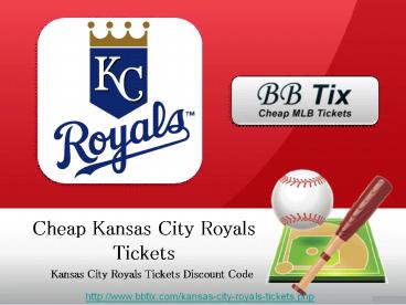 Kansas City Royals Tickets Discount