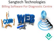 Billing Software For Diagnostic Centre - Sangtech Technologies