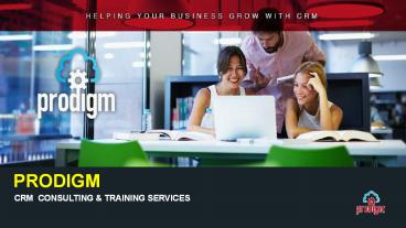 Zoho CRM Training-Prodigm Inc. (1)