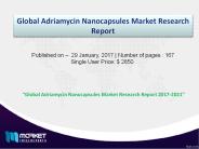 2021 Analysis Global Adriamycin Nanocapsules Market