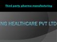 third party pharma manufacturing