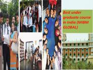 Best under graduate course in India for MBA