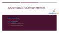 Azure cloud migration solution & Data Migration Services PowerPoint PPT Presentation
