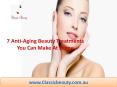 7 Anti-Aging Beauty Treatments You Can Make At Home PowerPoint PPT Presentation